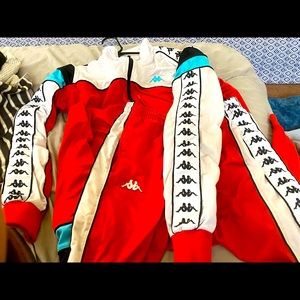 Kappa Outift The Orange/Red One Is A Small In Men’s Other Orange Jacket Small